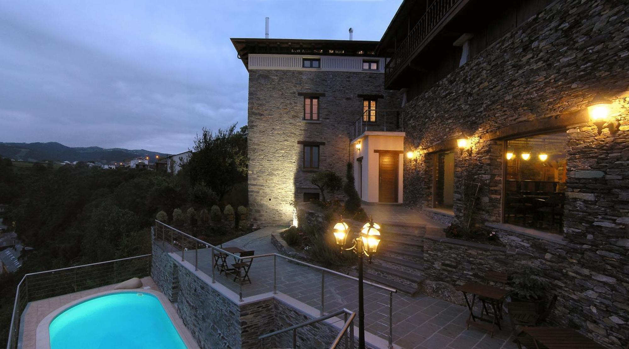 Hotel Casona El Gurugu Luarca Exterior foto